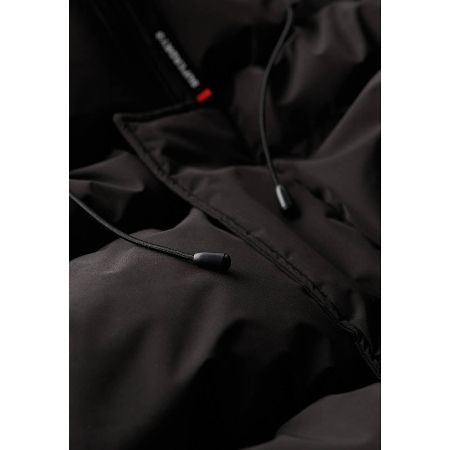 Superdry gewatteerde winterjas zwart
