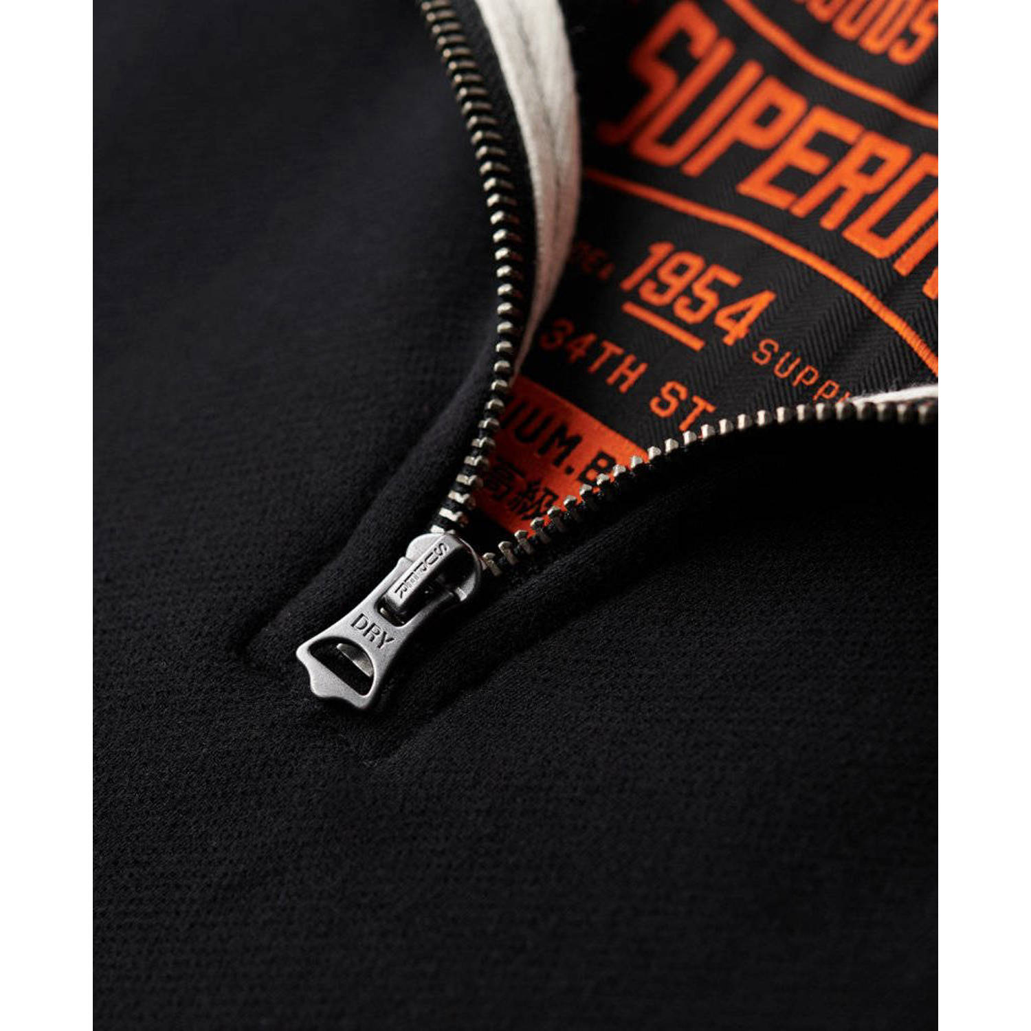 Superdry sweater zwart