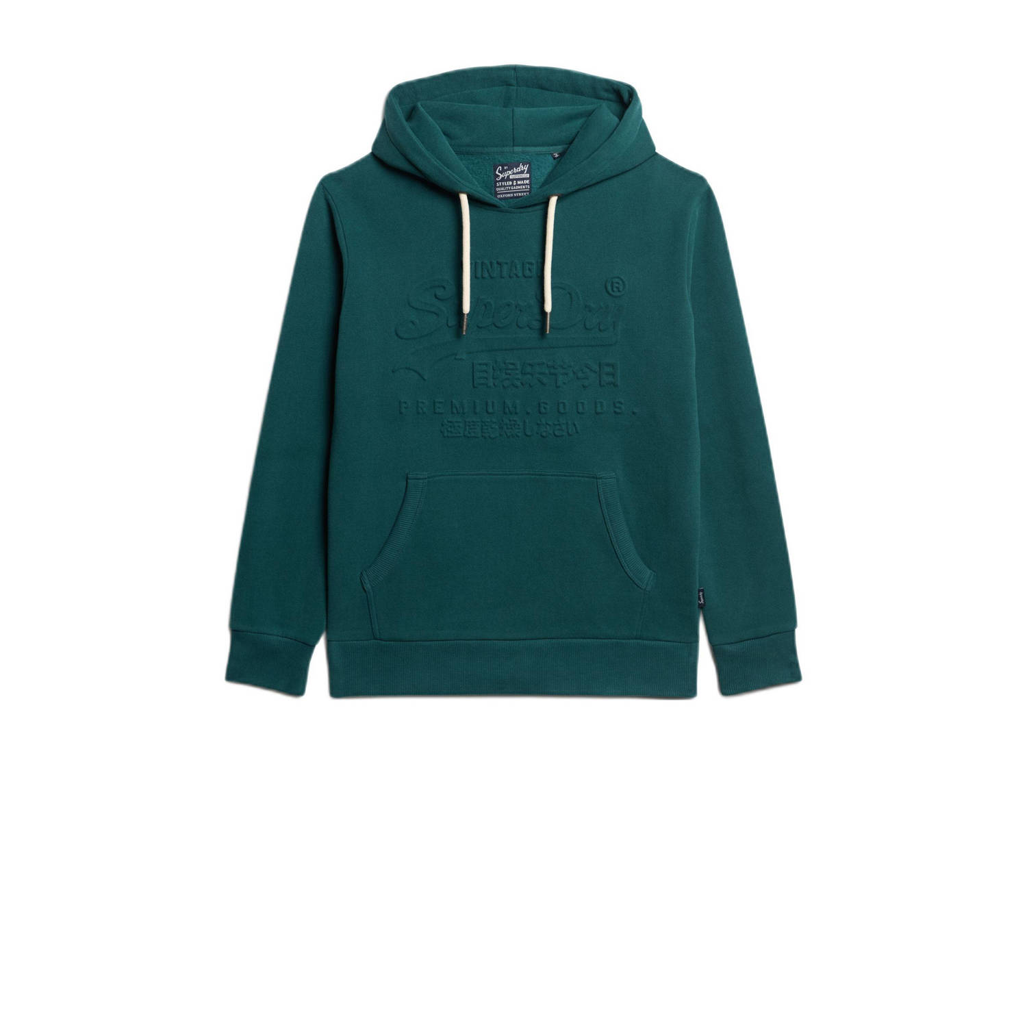 Superdry hoodie groen