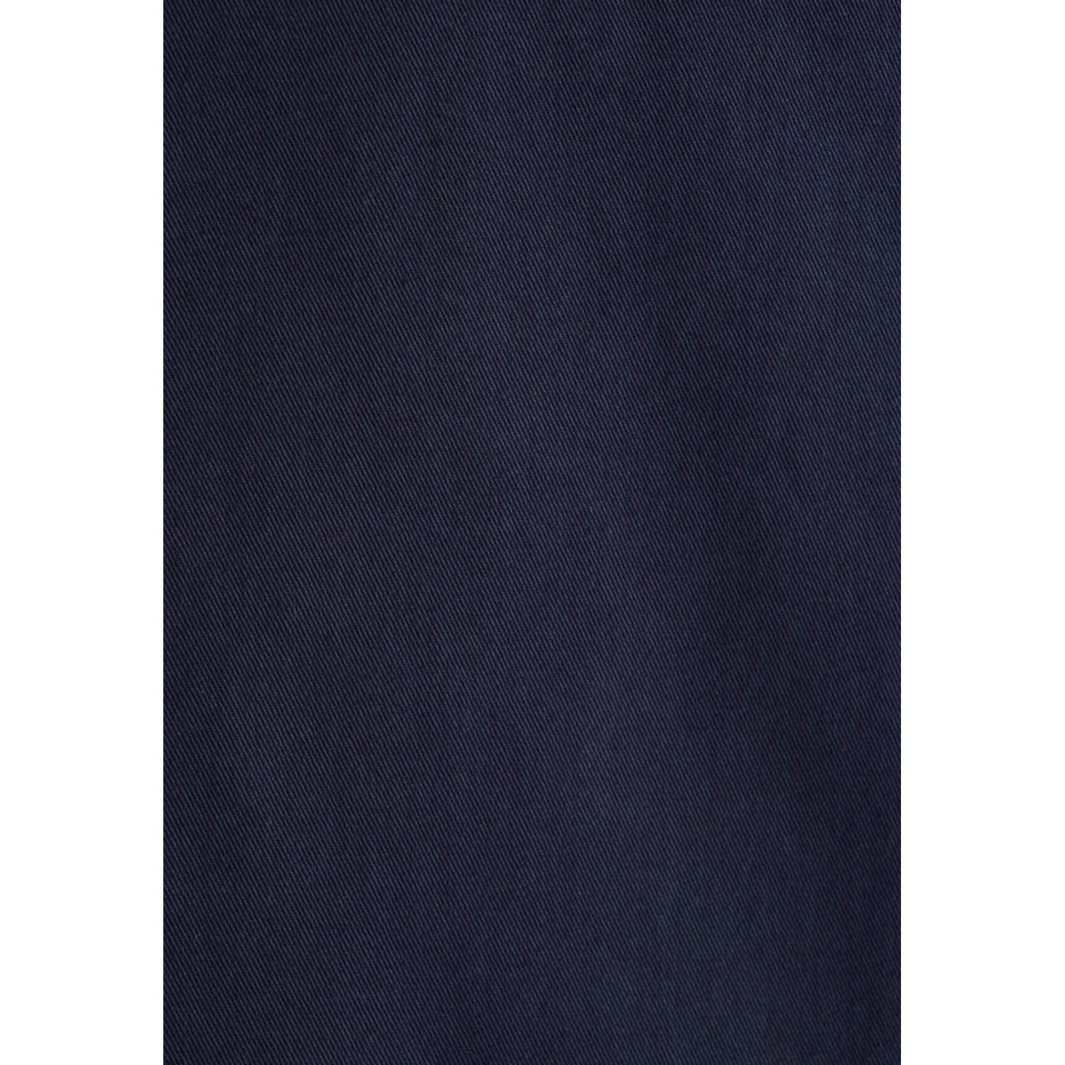Seidensticker regular fit overshirt donkerblauw