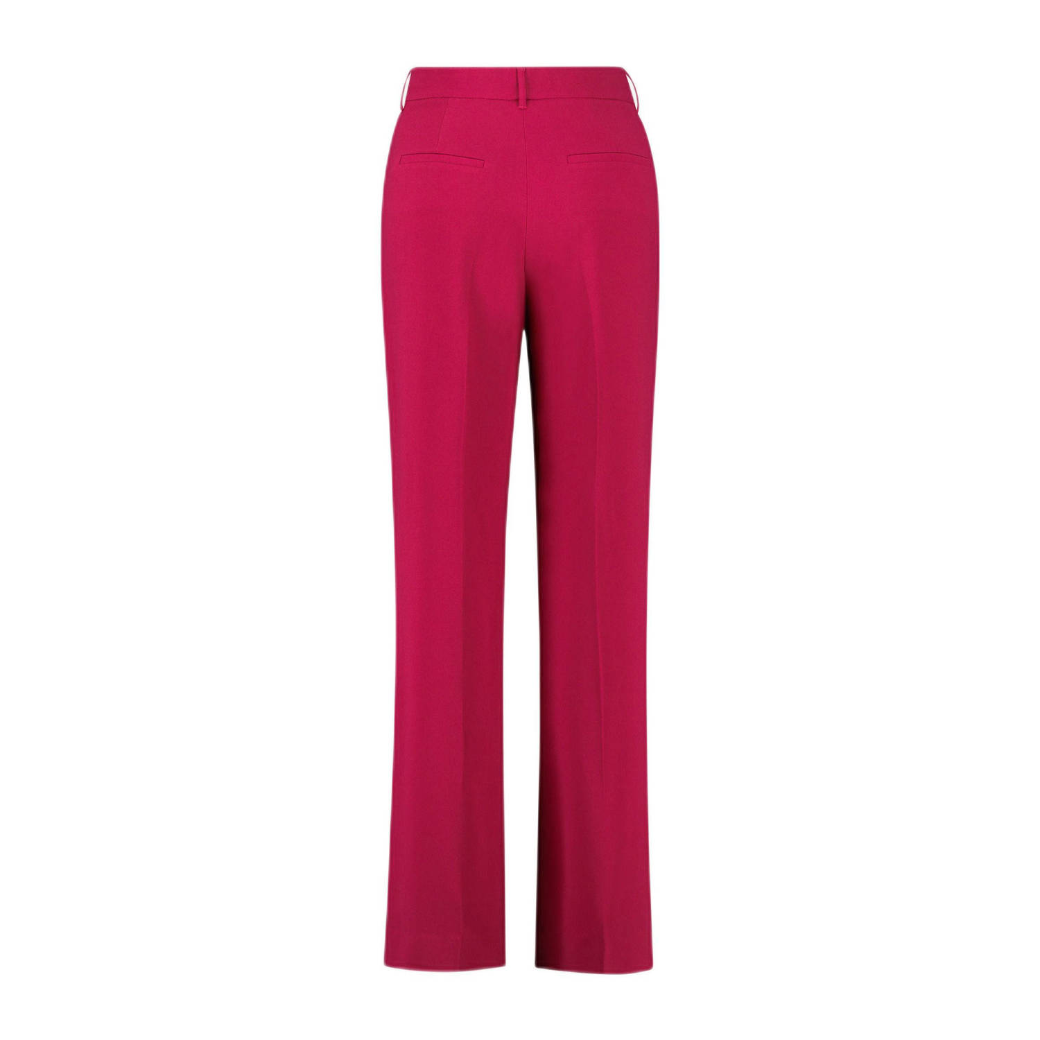 Claudia Sträter wide leg broek rood