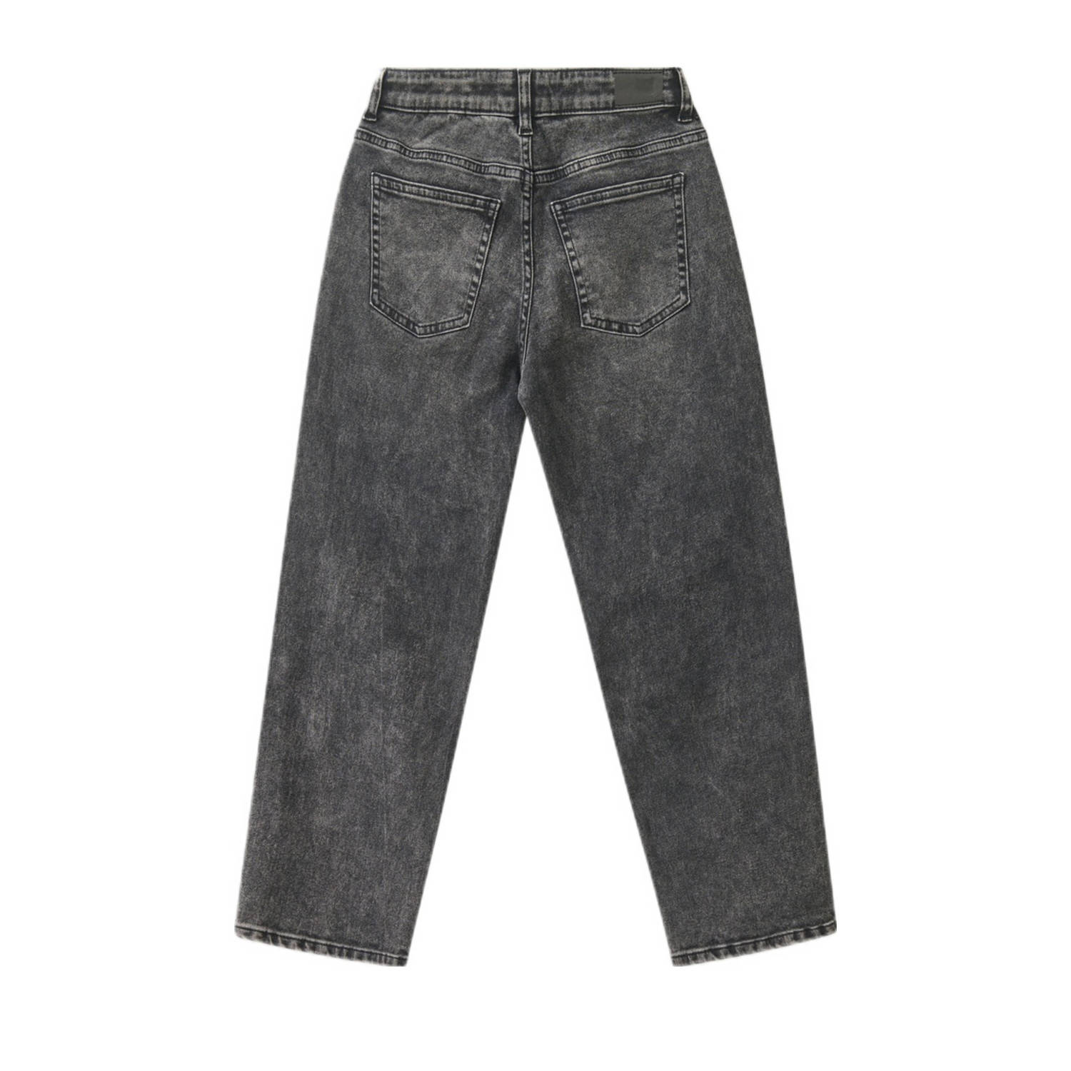 Shoeby wide leg baggy fit jeans black denim