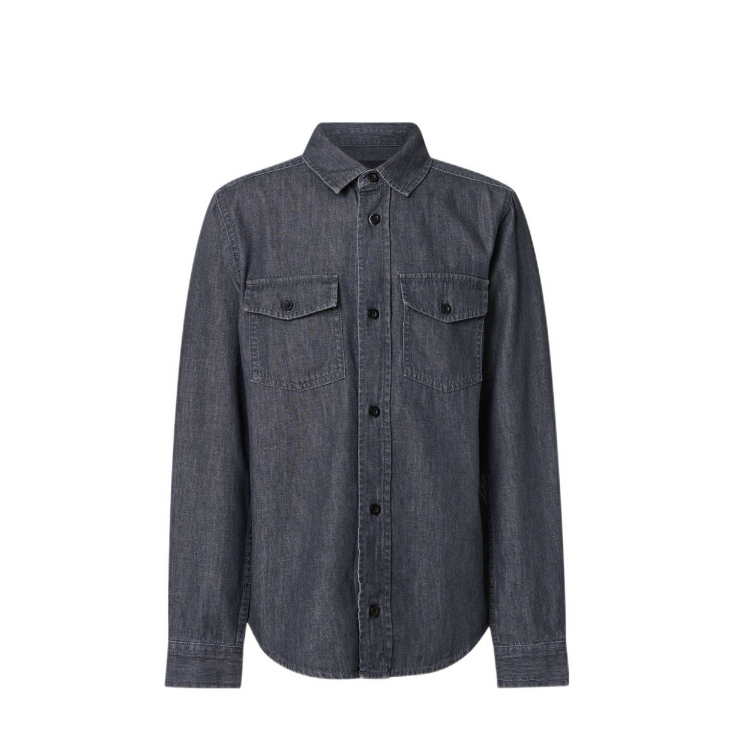 Shoeby denim overhemd grey denim