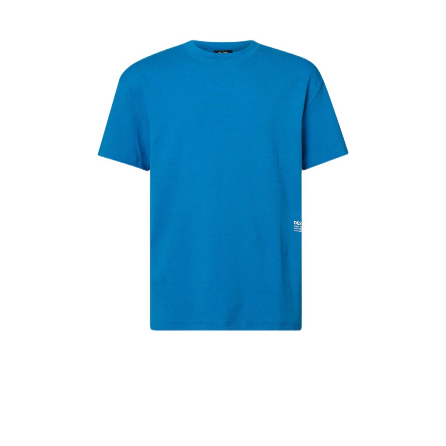 Shoeby regular fit T-shirt blauw