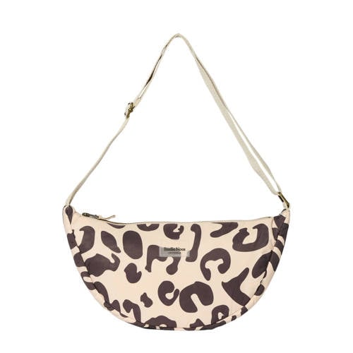 Studio Noos crossbody tas Holy Cow Puffy ecru/zwart afbeelding
