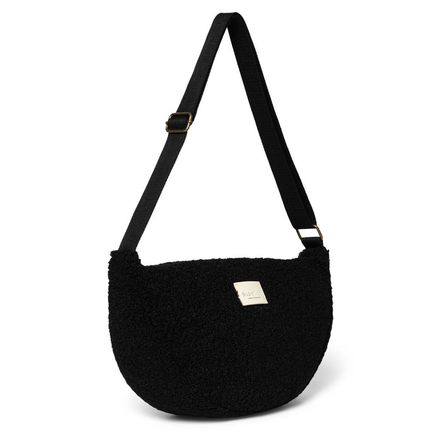 Studio Noos crossbody tas Teddy zwart