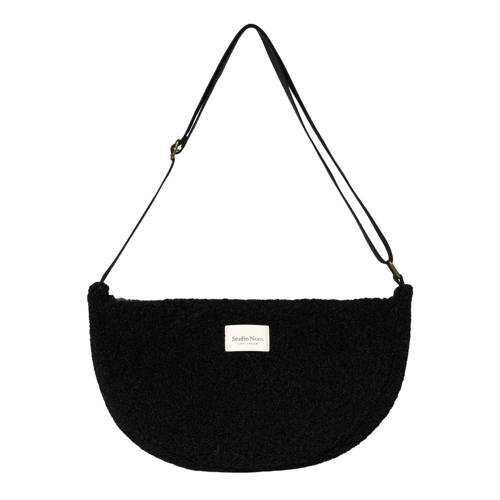 Studio Noos crossbody tas Teddy zwart afbeelding