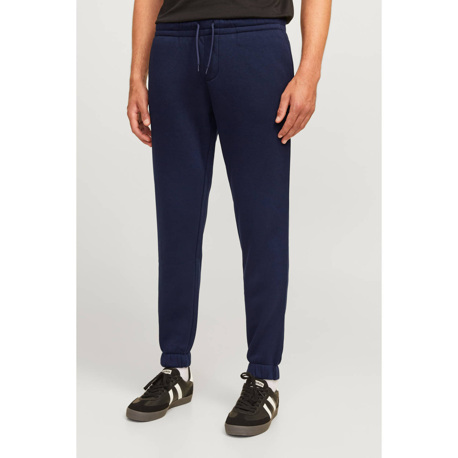 JJ REBEL regular fit joggingbroek JREBGORM donkerblauw