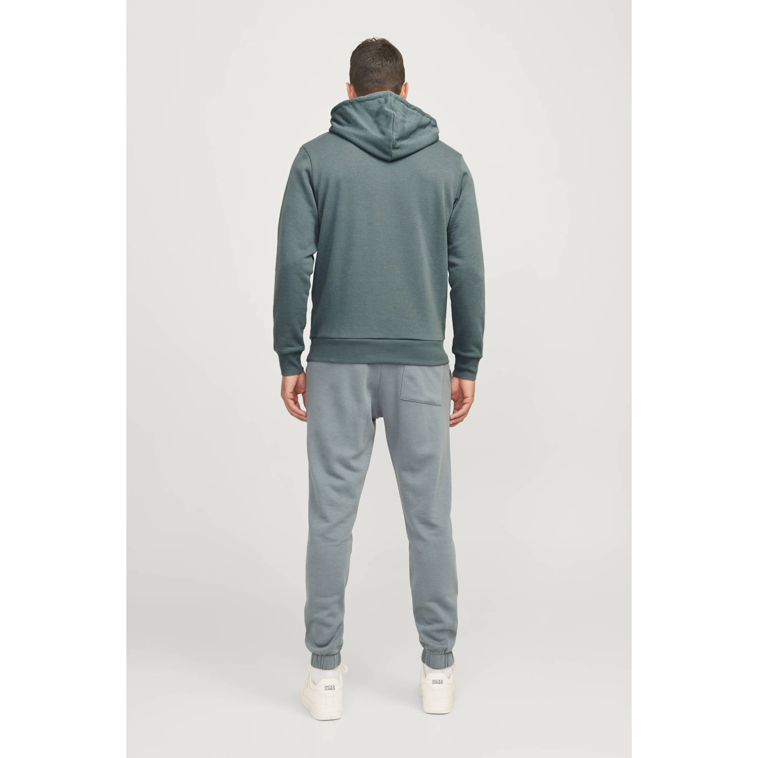 JJ REBEL hoodie JREBREBEL blauw