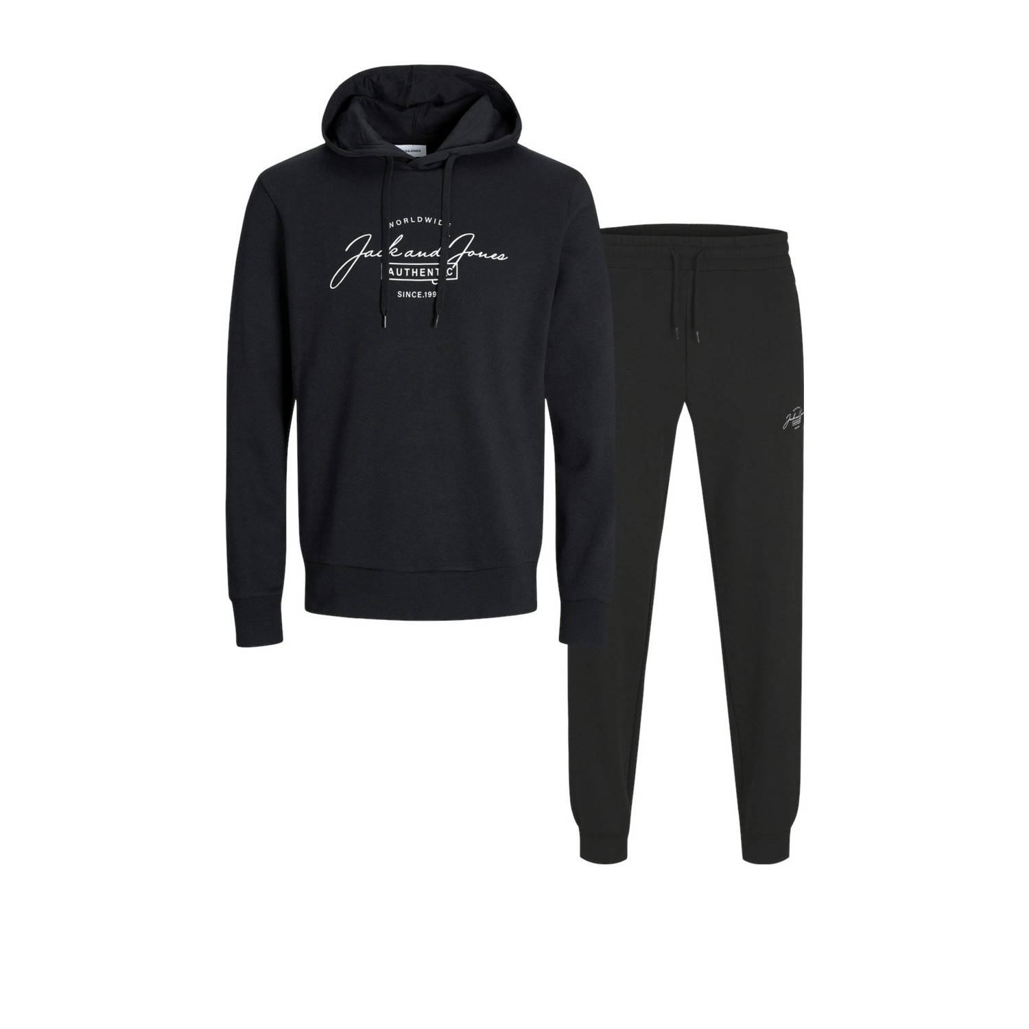 JACK & JONES PLUS SIZE JJFERRIS set van hoodie en broek