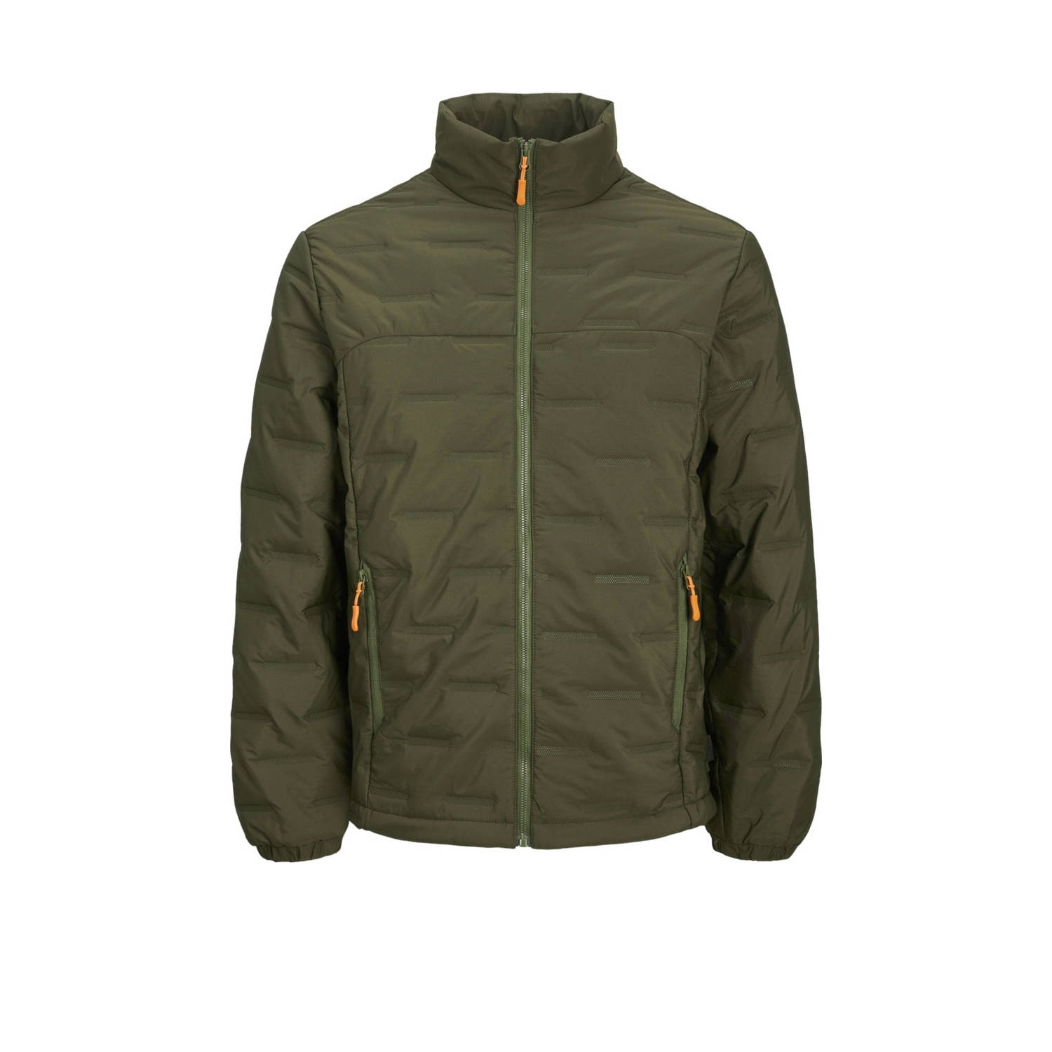 JACK & JONES CORE quilted gewatteerde jas JCOSONIC groen