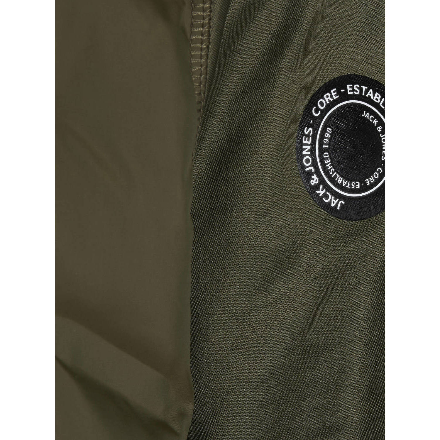 JACK & JONES CORE gewatteerde jas JCOHEAT HYBRID met logo
