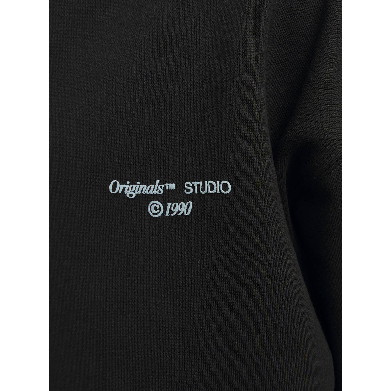 JACK & JONES ORIGINALS hoodie JORNOHO zwart