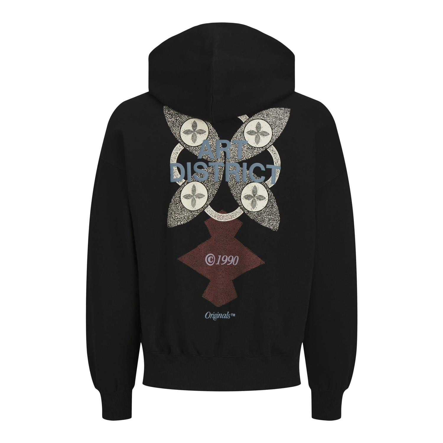 JACK & JONES ORIGINALS hoodie JORNOHO zwart