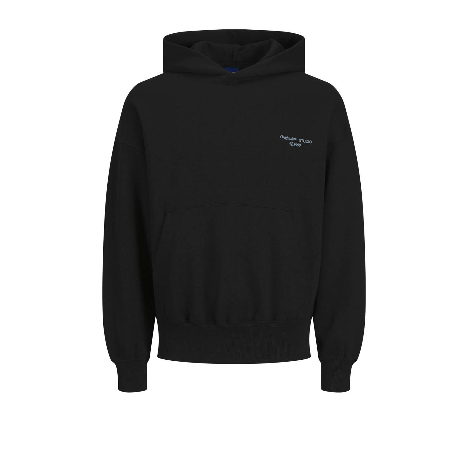 Jack & jones Achtergrond Grafische Sweater Hood Zwart Black Heren