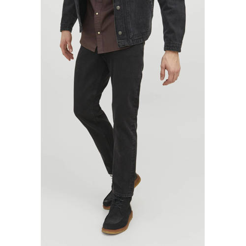 JACK & JONES JEANS INTELLIGENCE JJICHRIS JJORIGINAL relaxed fit jeans black denim afbeelding