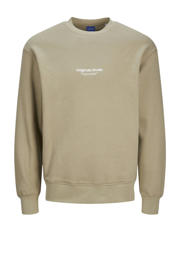 thumbnail: JACK & JONES ORIGINALS sweater JORVESTERBRO met printopdruk silver sage