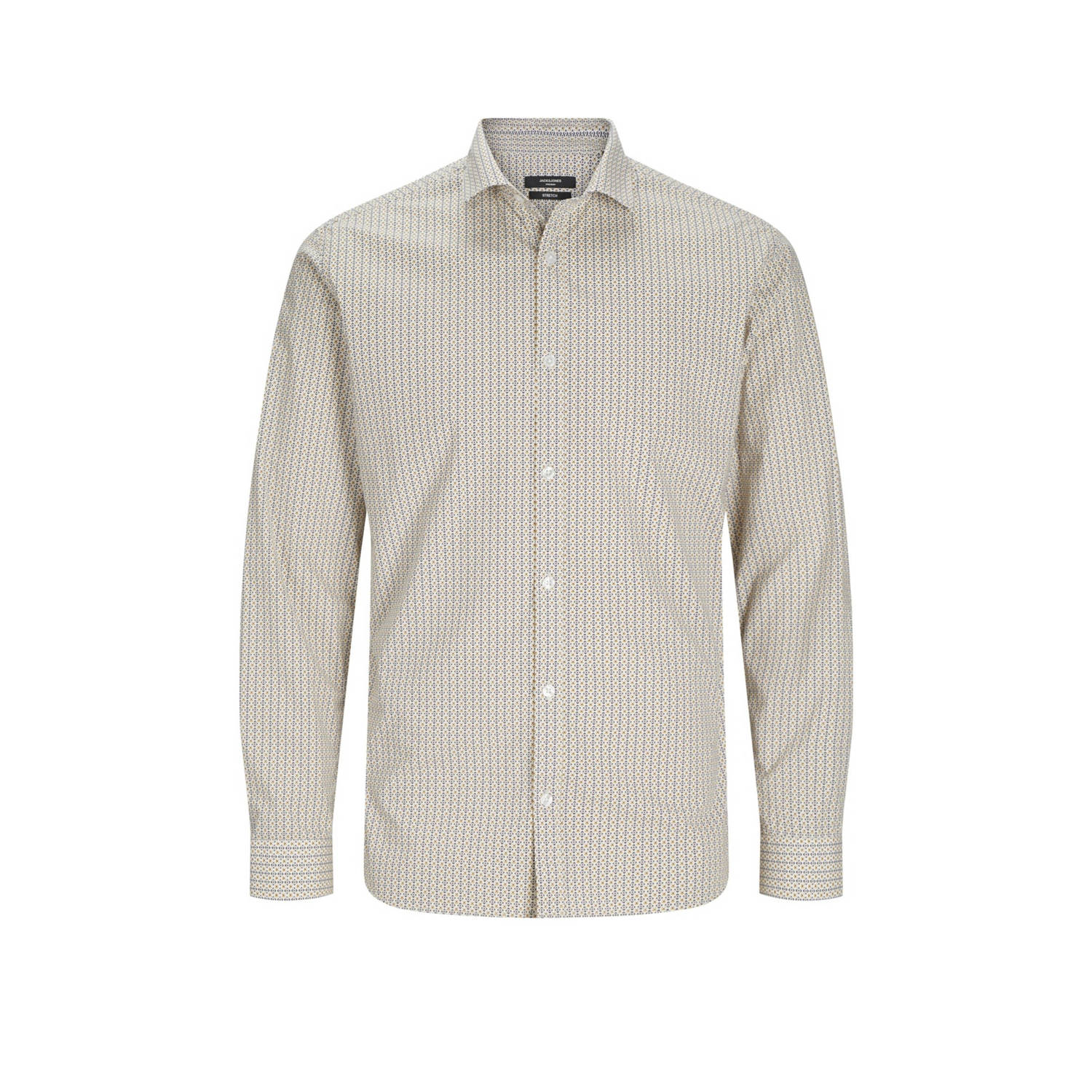 JACK & JONES PREMIUM slim fit overhemd JPRBLABLACKPOOL met all over print
