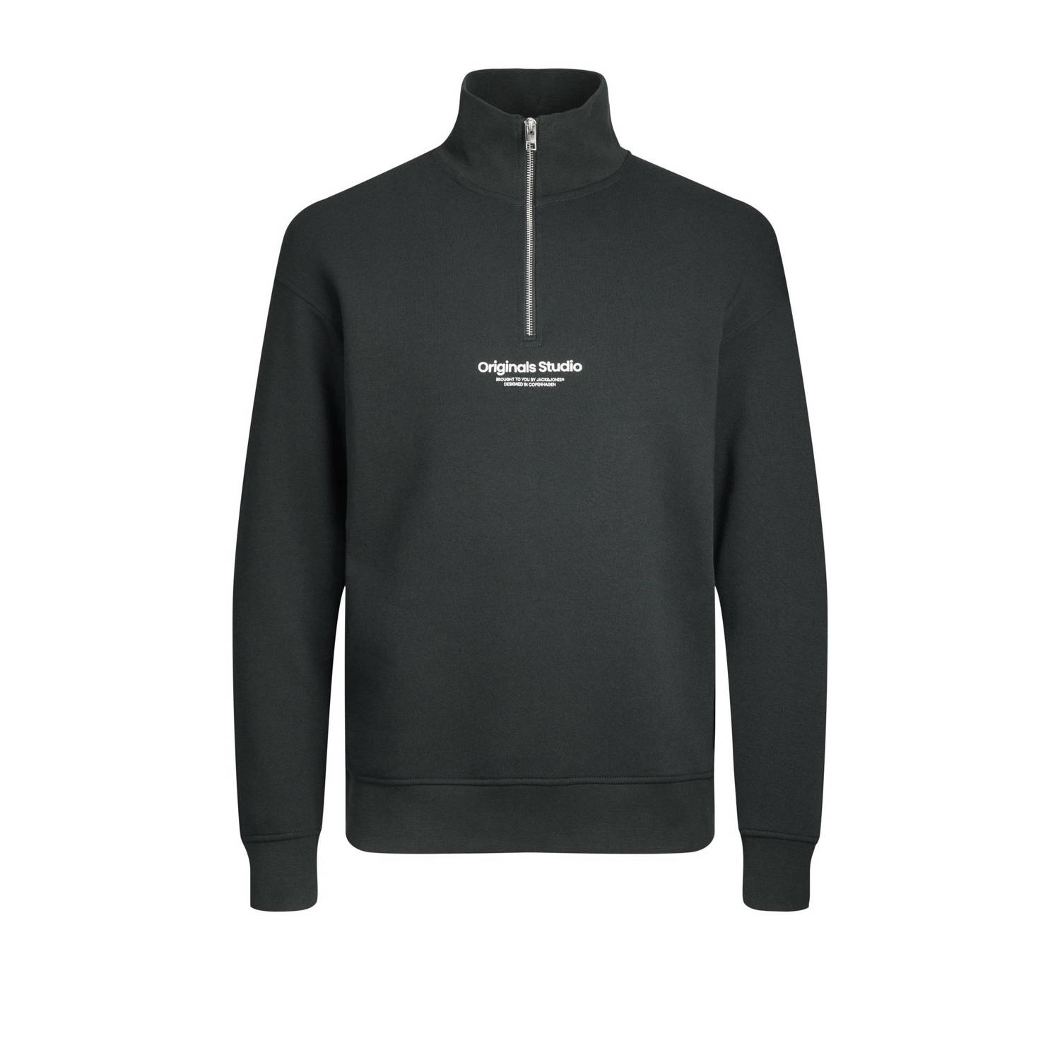 JACK & JONES ORIGINALS sweater JORVESTERBRO met printopdruk forest river