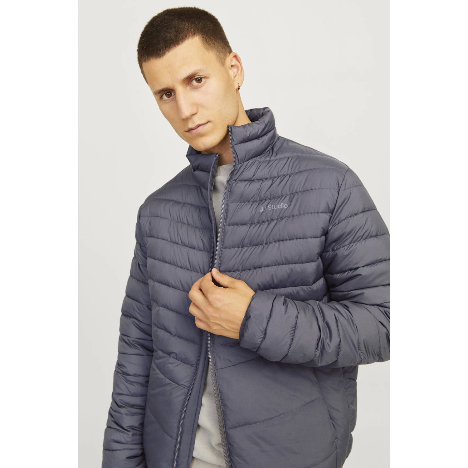 Jack & Jones Gewatteerde jas JJESTATE PACKABLE PUFFER COLLAR NOOS