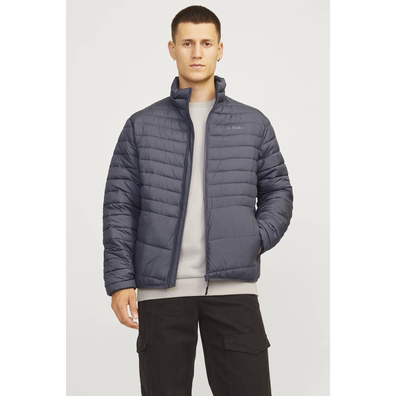 JACK & JONES ESSENTIALS jas JJESTATE asphalt