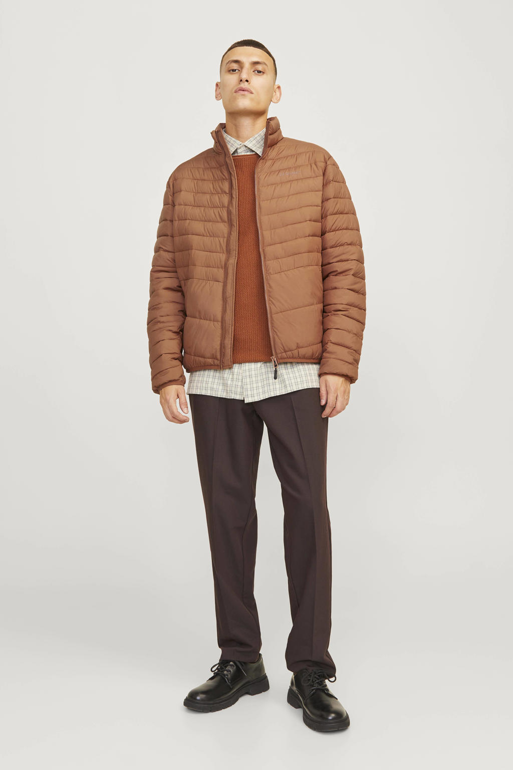 JACK & JONES ESSENTIALS jas JJESTATE mocha bisque