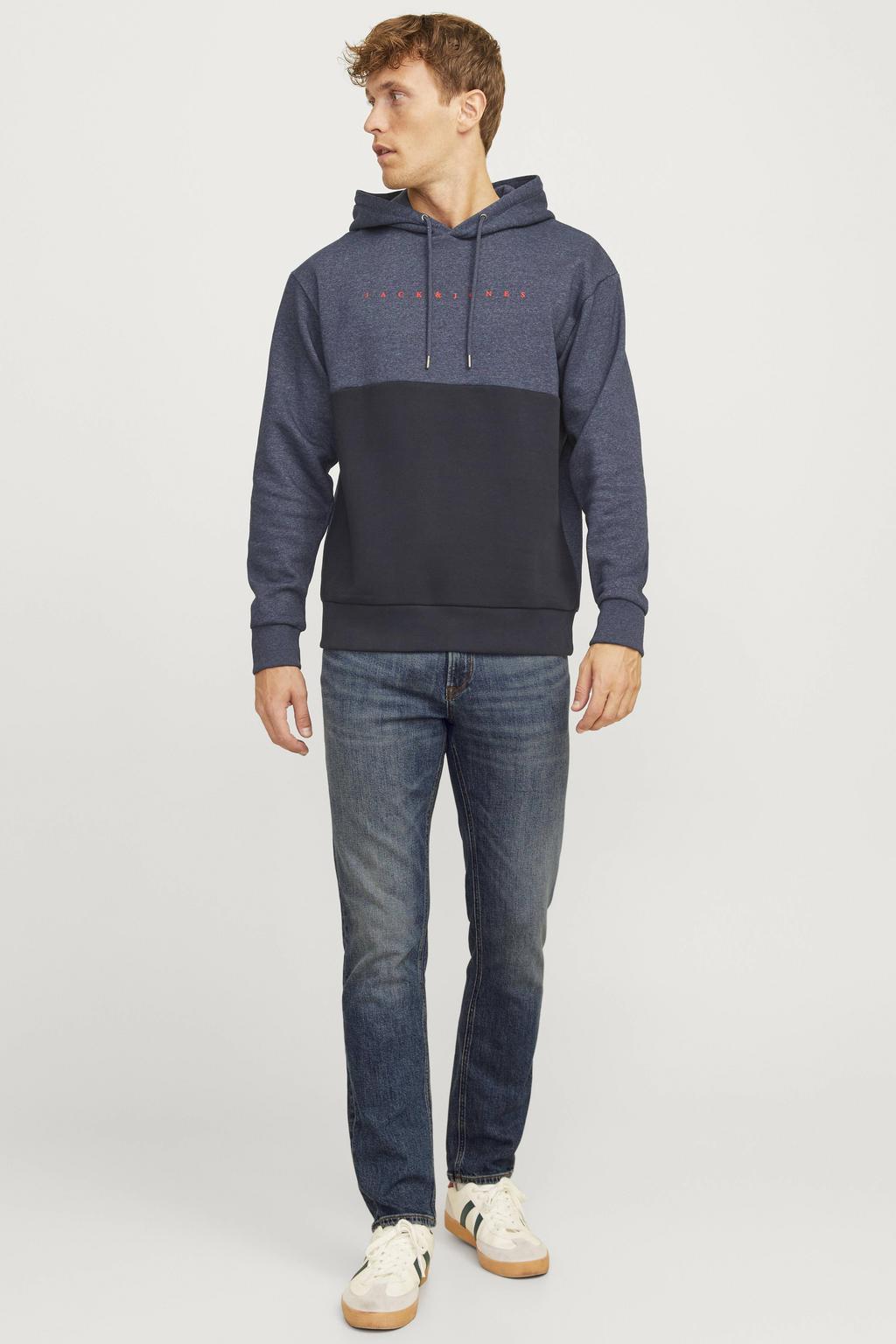 JACK & JONES JEANS INTELLIGENCE regular fit jeans JJICLARK JJORIGINAL blue denim