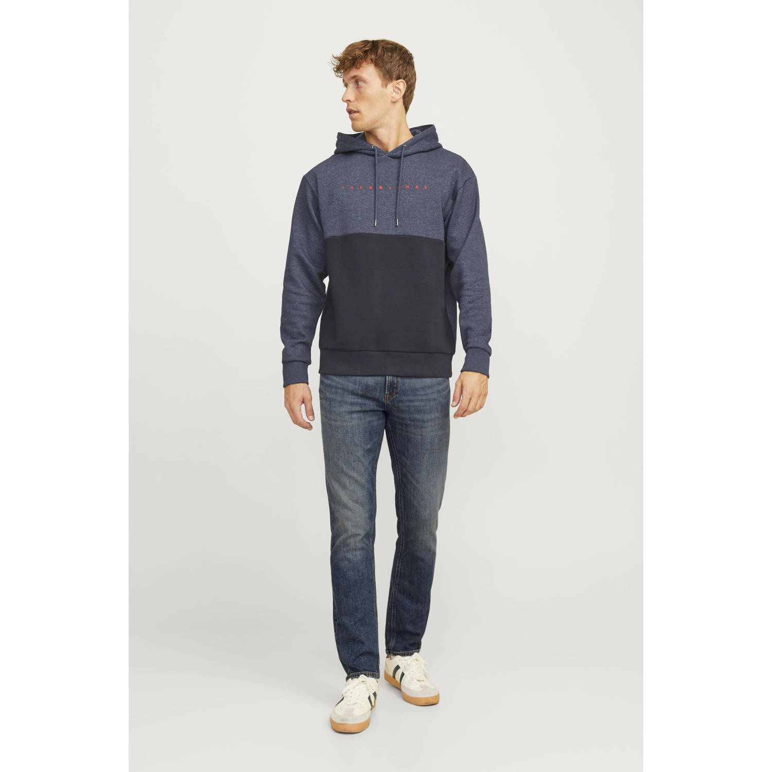 JACK & JONES JEANS INTELLIGENCE regular fit jeans JJICLARK JJORIGINAL AM 419 blauw
