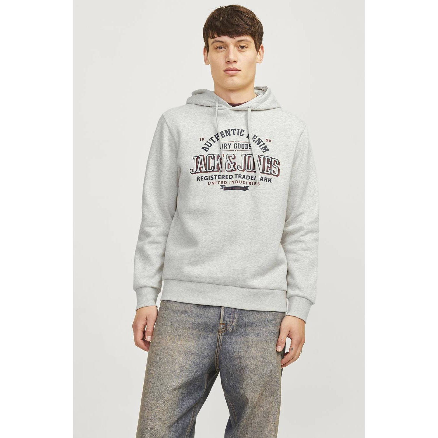 Jack & Jones Hoodie JJELOGO SWEAT HOOD 2 COL 24 25 NOOS