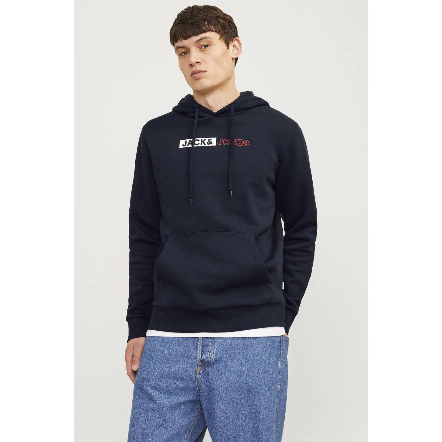 Jack & Jones Hoodie JJECORP LOGO SWEAT HOOD PLAY NOOS