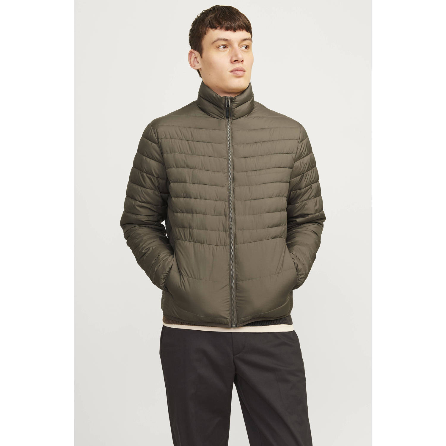 Jack & Jones Gewatteerde jas JJESTATE PACKABLE PUFFER COLLAR NOOS