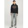 JACK & JONES ESSENTIALS hoodie zwart