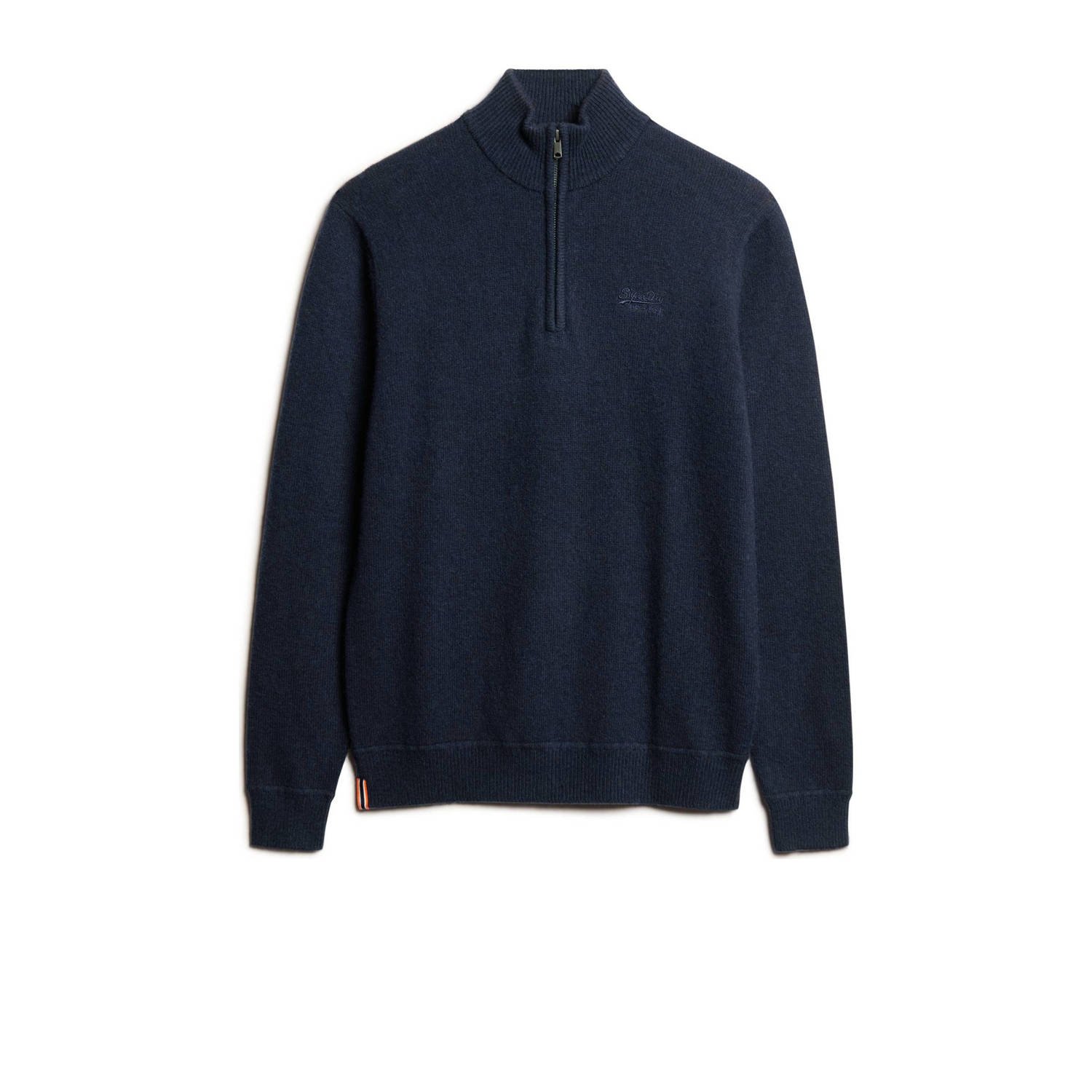 Superdry wol gebreide trui marine