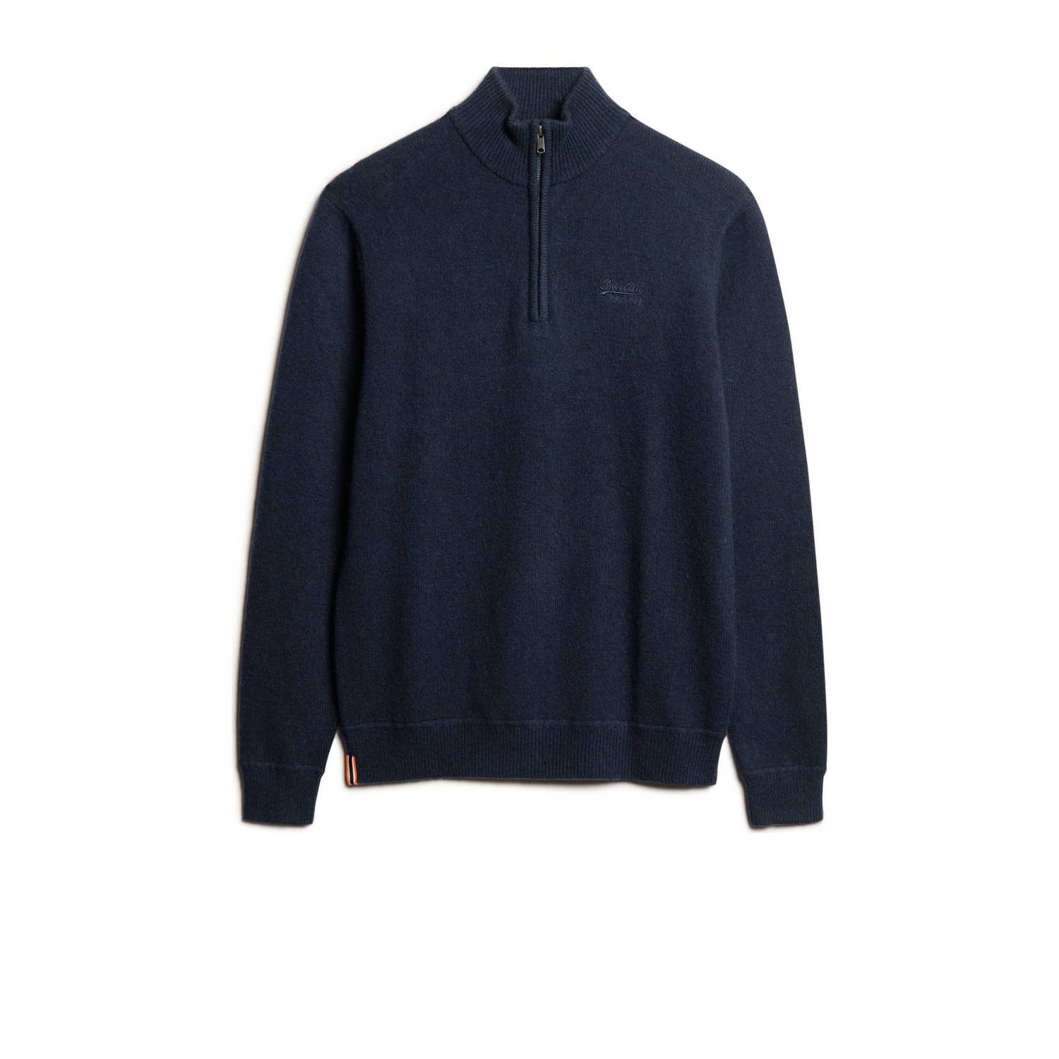 Superdry Gebreide trui ESSENTIAL EMB KNIT HALF ZIP