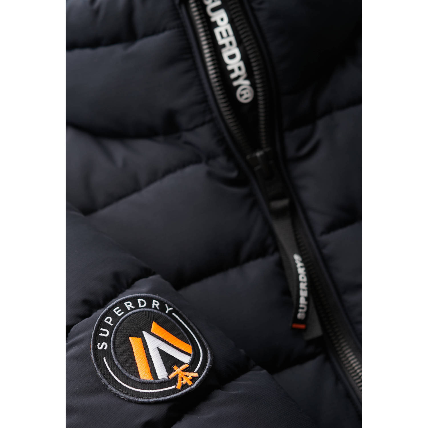 Superdry gewatteerde jas Fuji marine