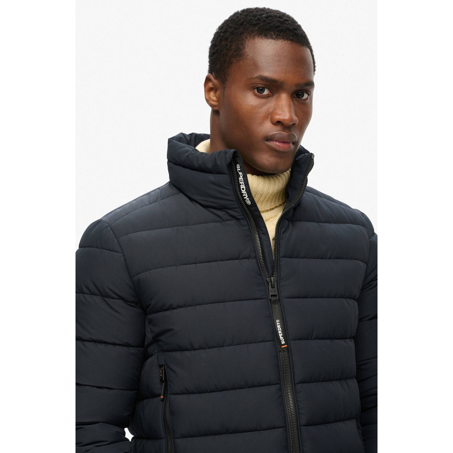 Superdry gewatteerde jas Fuji marine