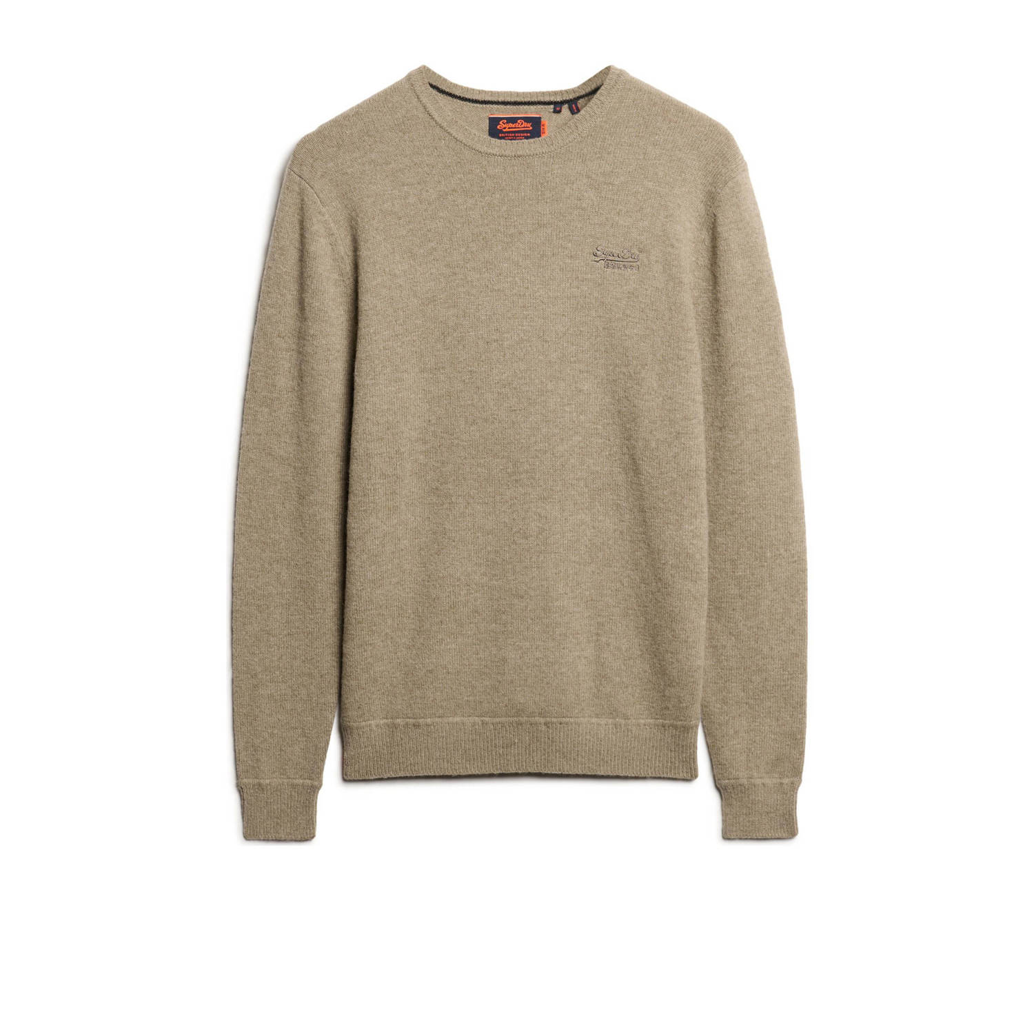 Superdry Essential Slim-Fit Crew Jumper Sweater Heren
