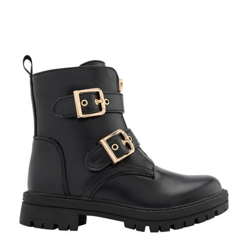 Graceland chunky bikerboots zwart afbeelding