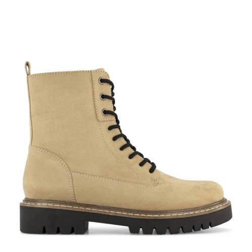 Graceland veterboots beige afbeelding