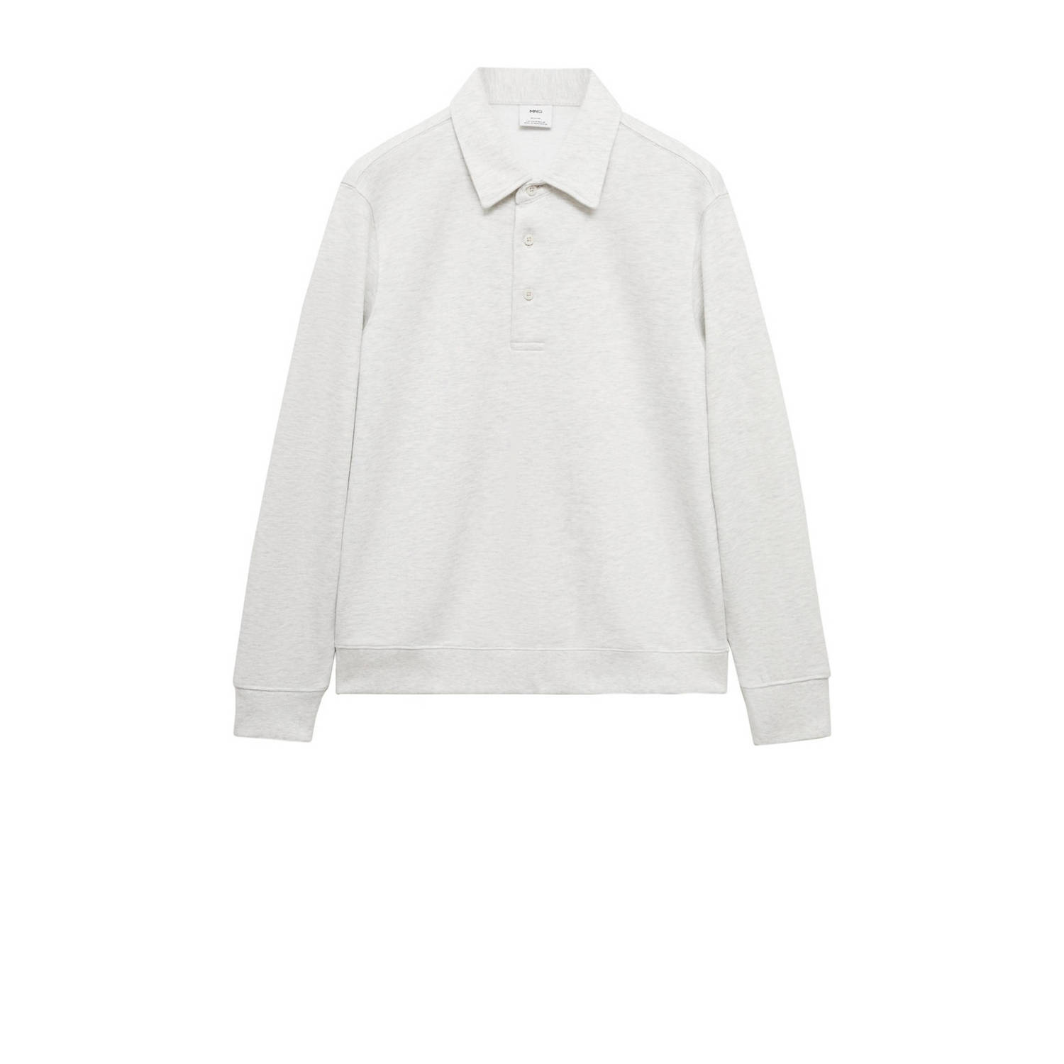 Mango Man sweater lichtgrijs