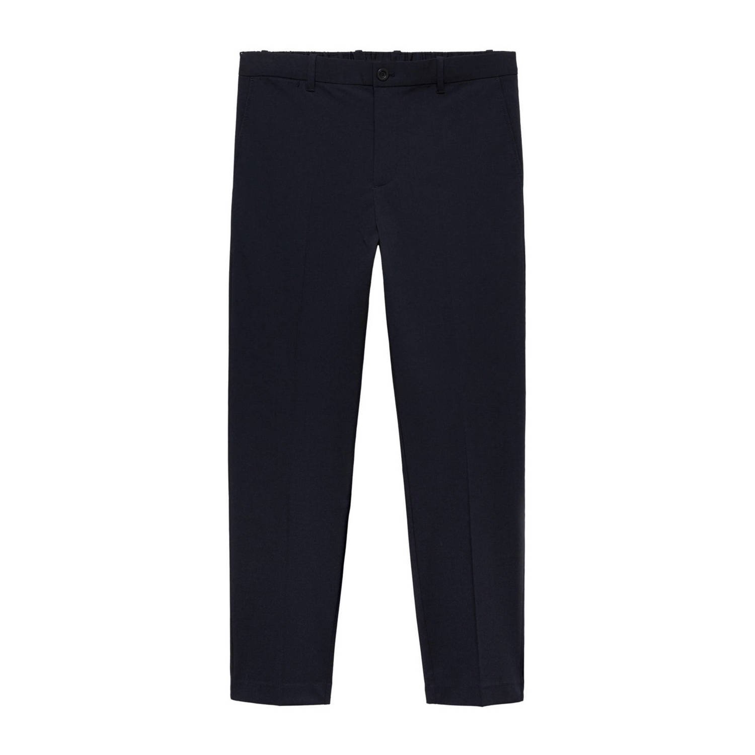 Mango Man slim fit pantalon marine