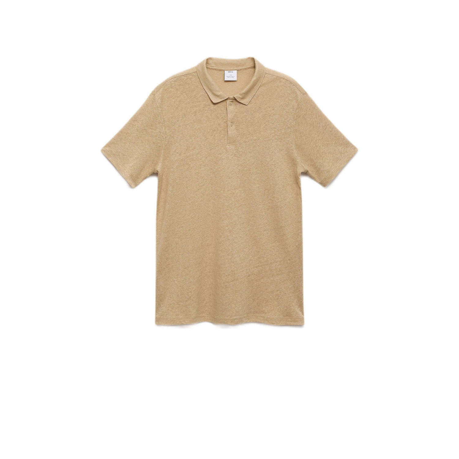 Mango Man regular fit polo lichtbeige