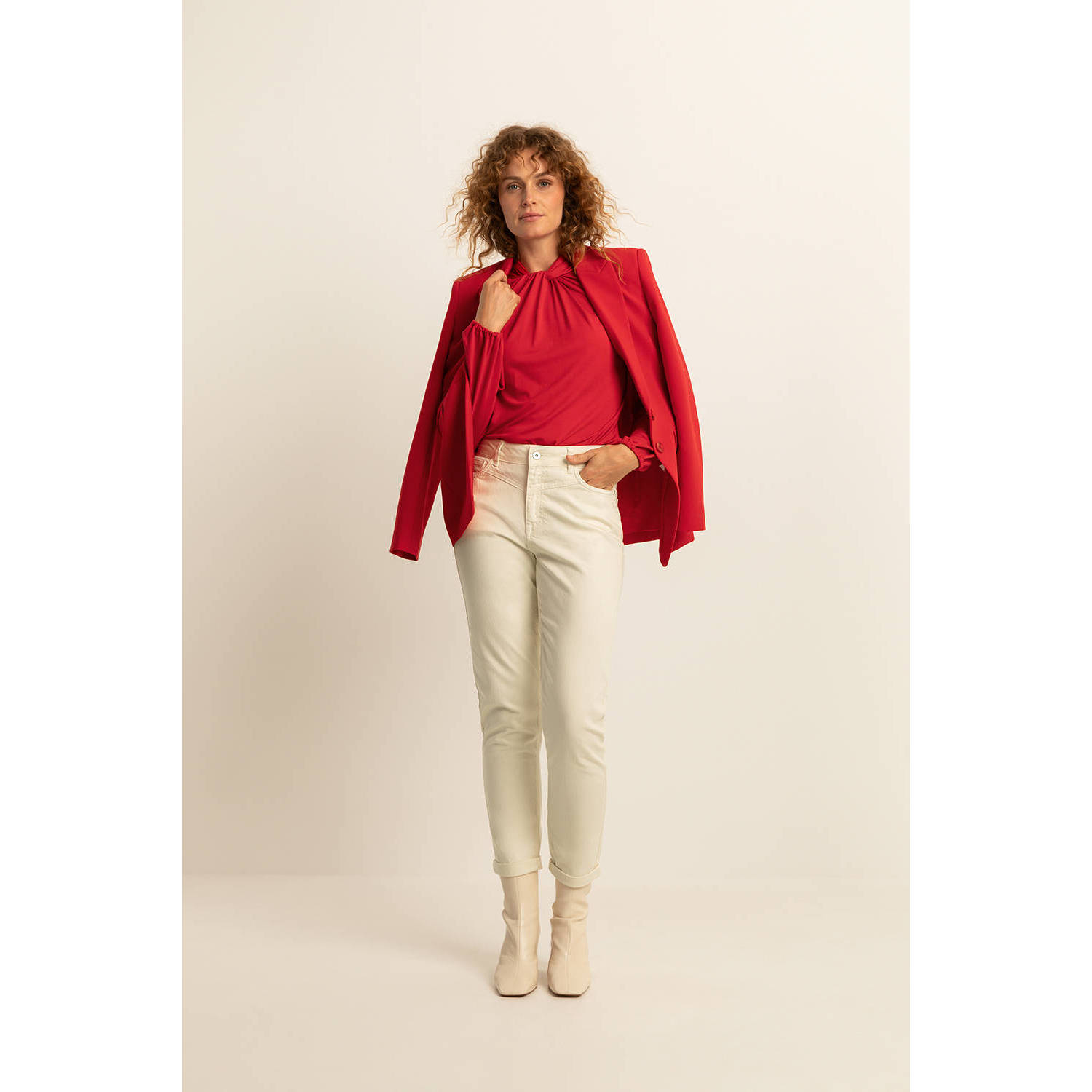 Expresso straight leg jeans ecru