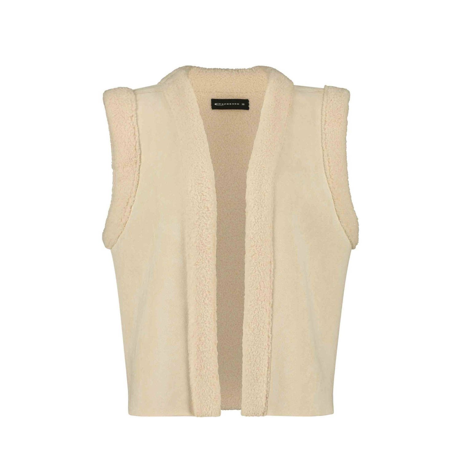 Expresso gilet ecru