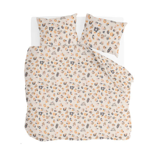 BYRKLUND katoenen dekbedovertrek lits-jumeaux (240x220 cm) - Beige