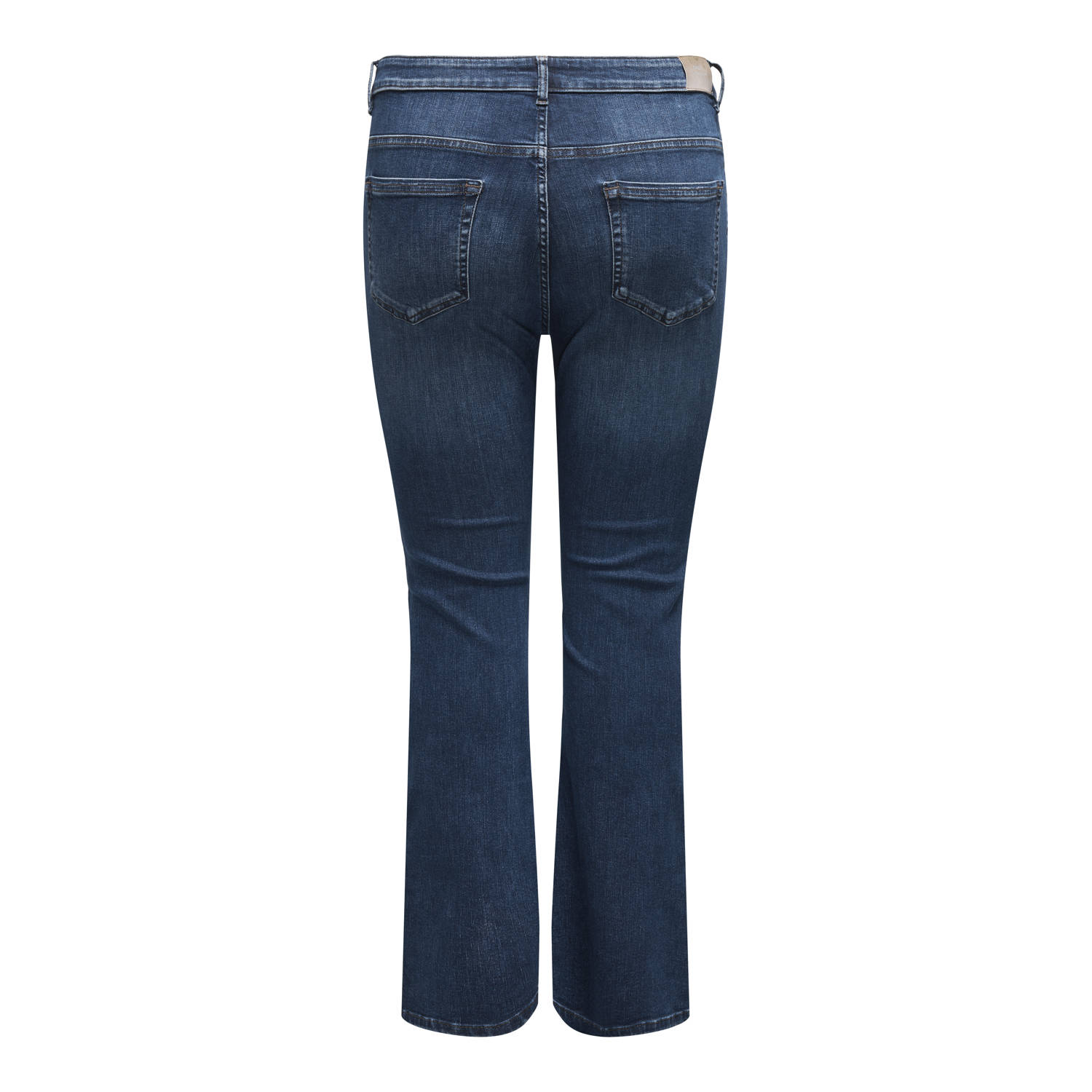 ONLY CARMAKOMA high waist flared jeans dark blue denim