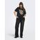ONLY CARMAKOMA high waist tapered jeans black denim