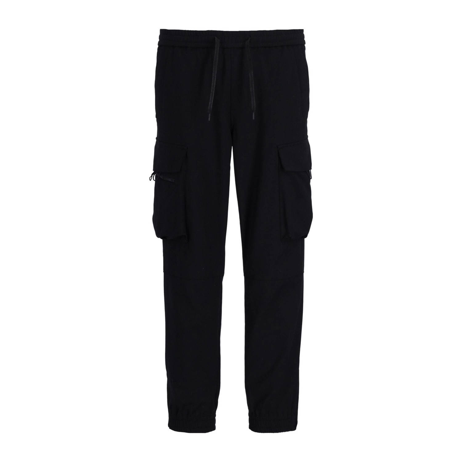 CHASIN' tapered fit cargo broek Rift.L Flow zwart
