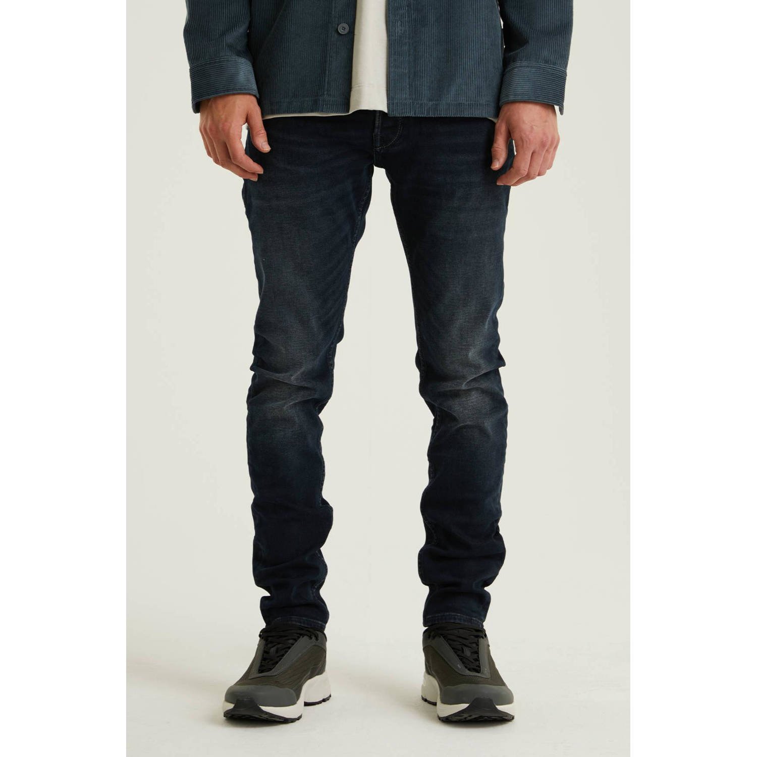 CHASIN' slim fit jeans Ego Squid dark blue denim