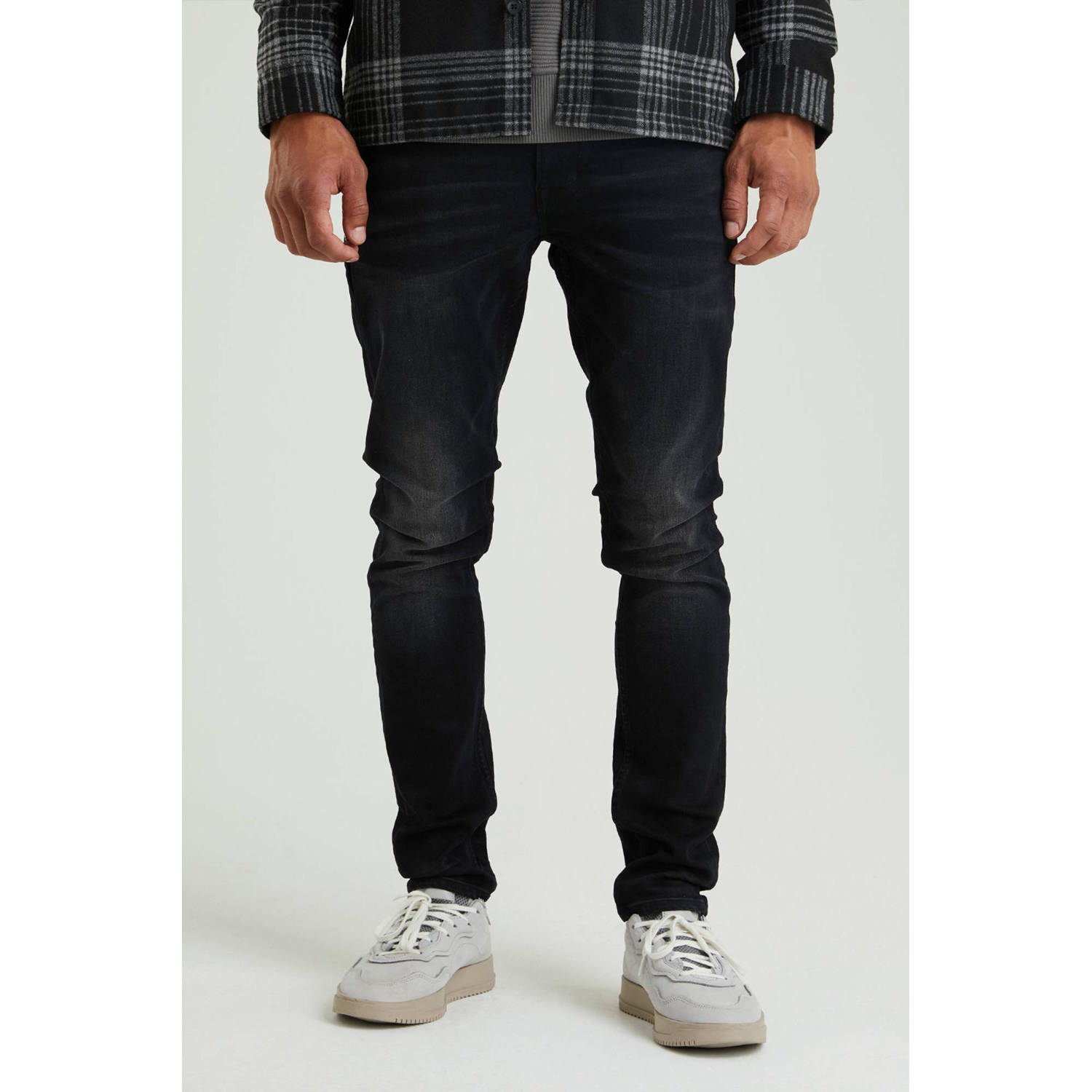 CHASIN' slim fit jeans EGO Esko black denim